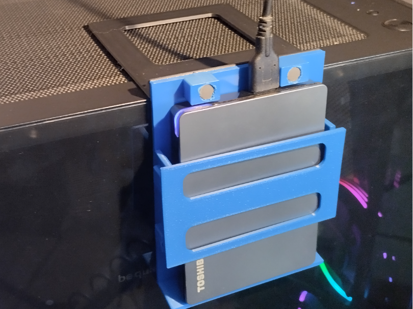 Removable & Modular Hard Drive Mount for PC