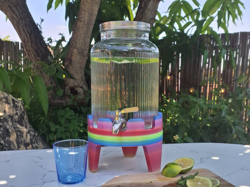 Colorful Stand for IKEA VARDAGEN Jar