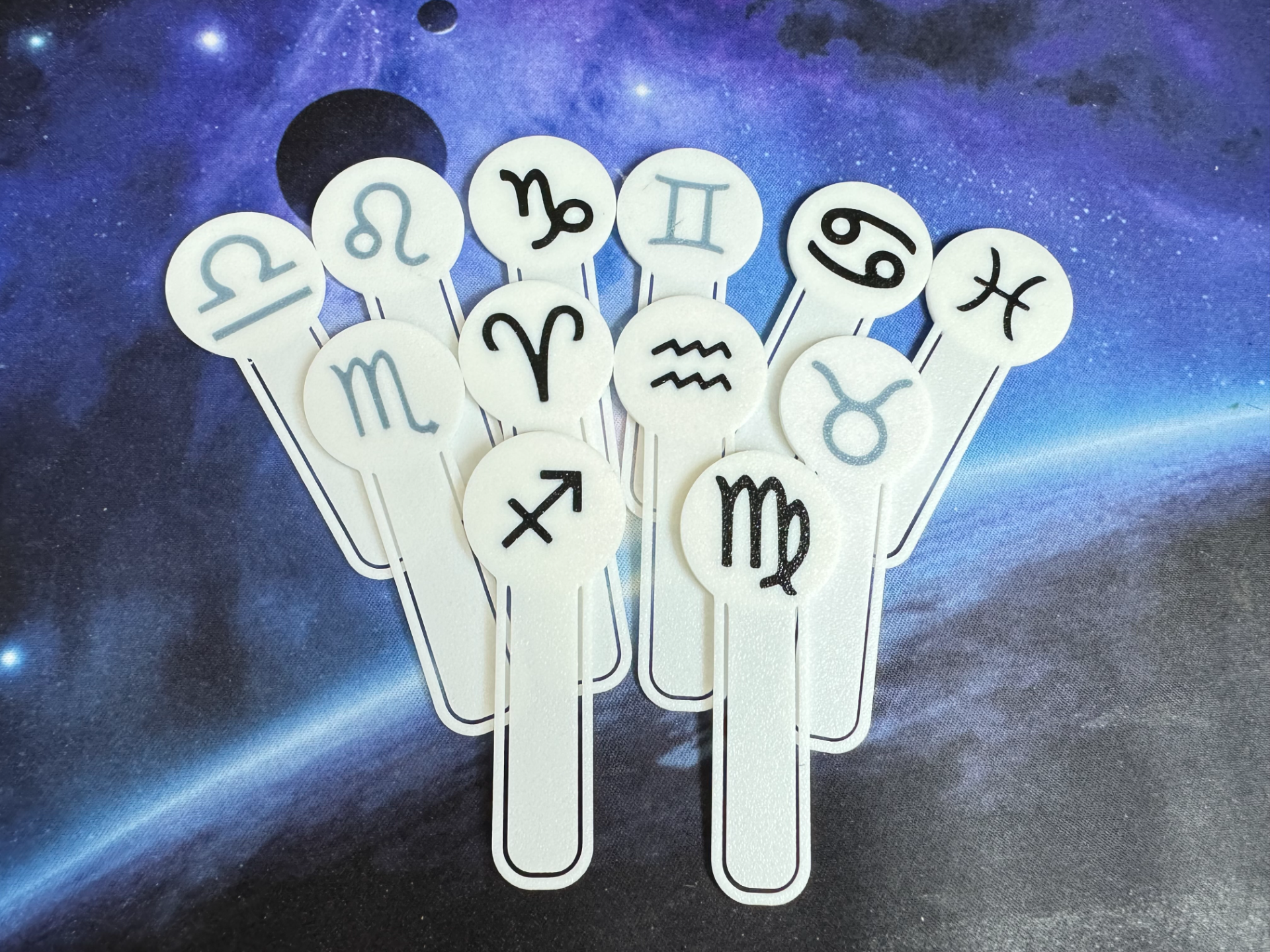zodiac sign bookmark