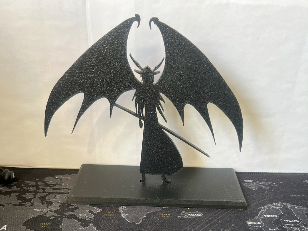 Ulquiorra silhouette - Bleach Espada Number 4