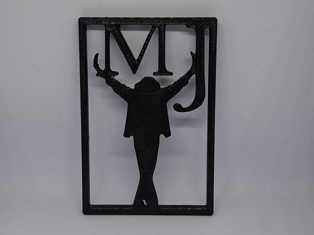 Michael Jackson Hangable Frame