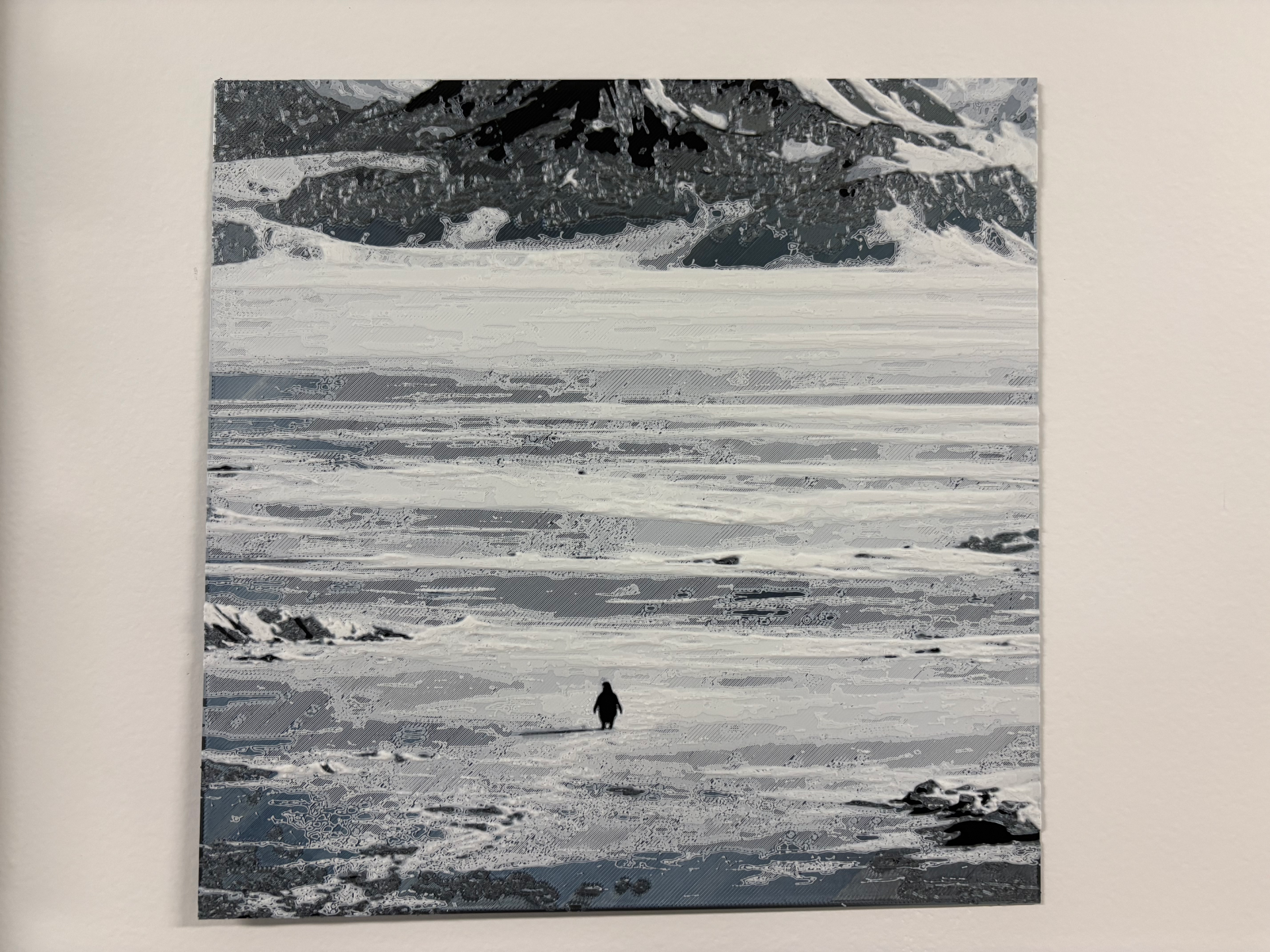 NIHILIST PENGUIN MEME - SQUARE PRINT