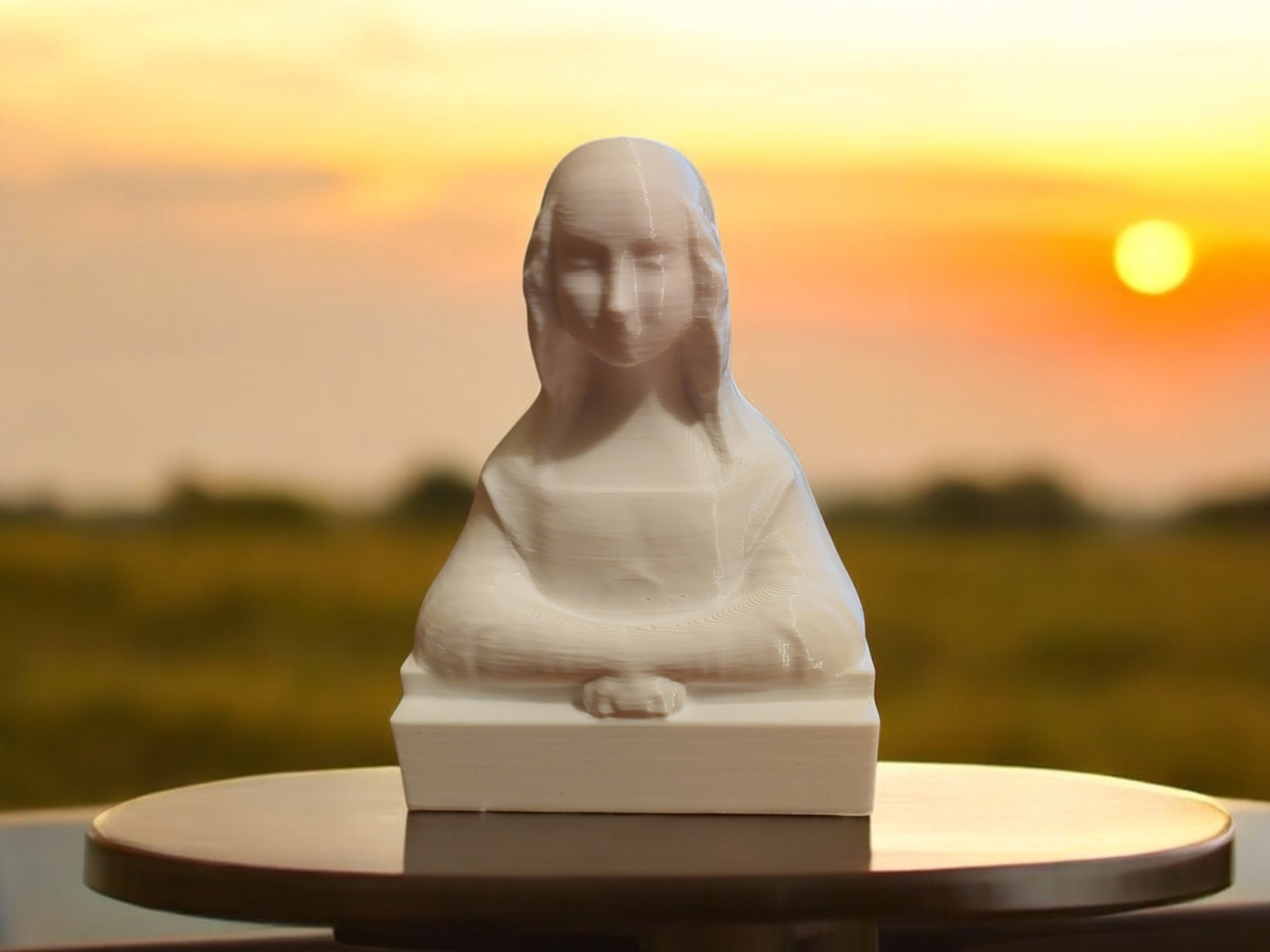 la gioconda sculpture