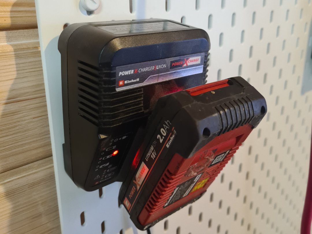Einhell Power X-Change skadis mount