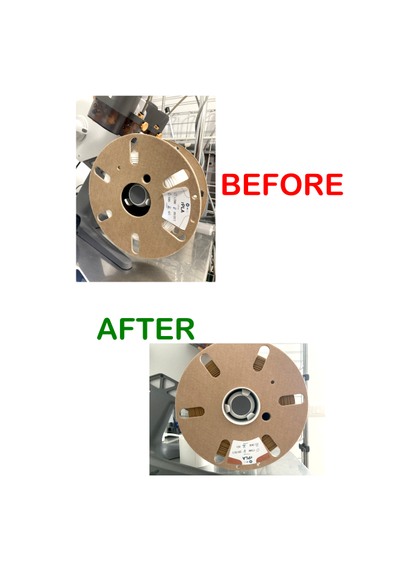 AMS lite cardboard spool adapter