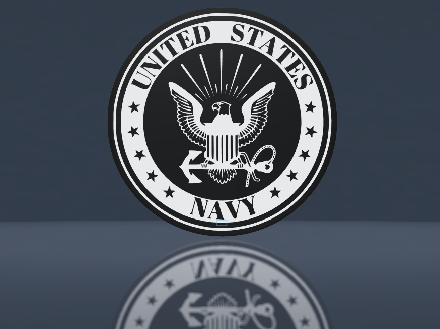 US Navy Emblem Light Box