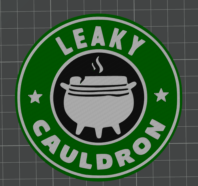 Leaky Cauldron coaster