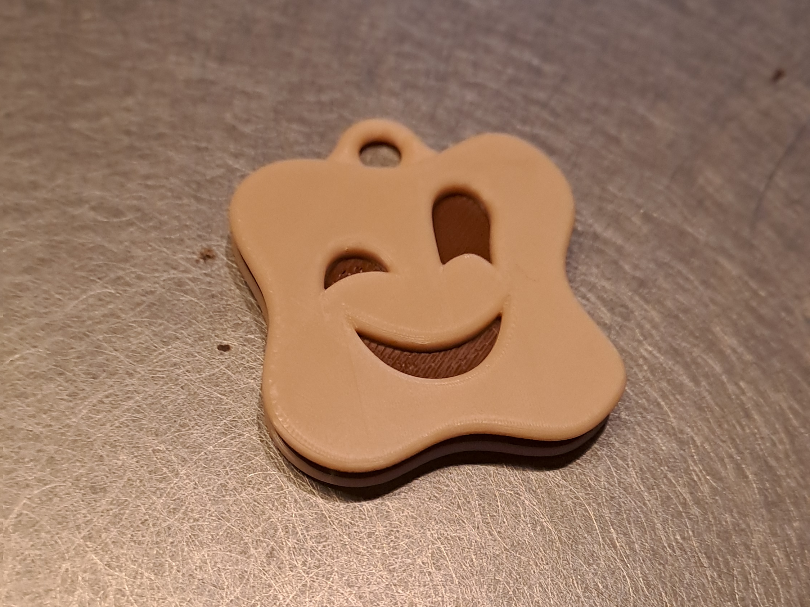 Biscuit BN LU Keychain