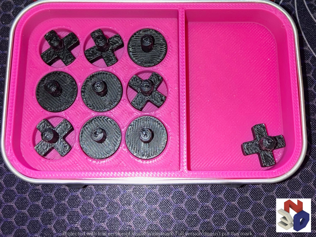 Altoids Pocket Tic Tac Toe