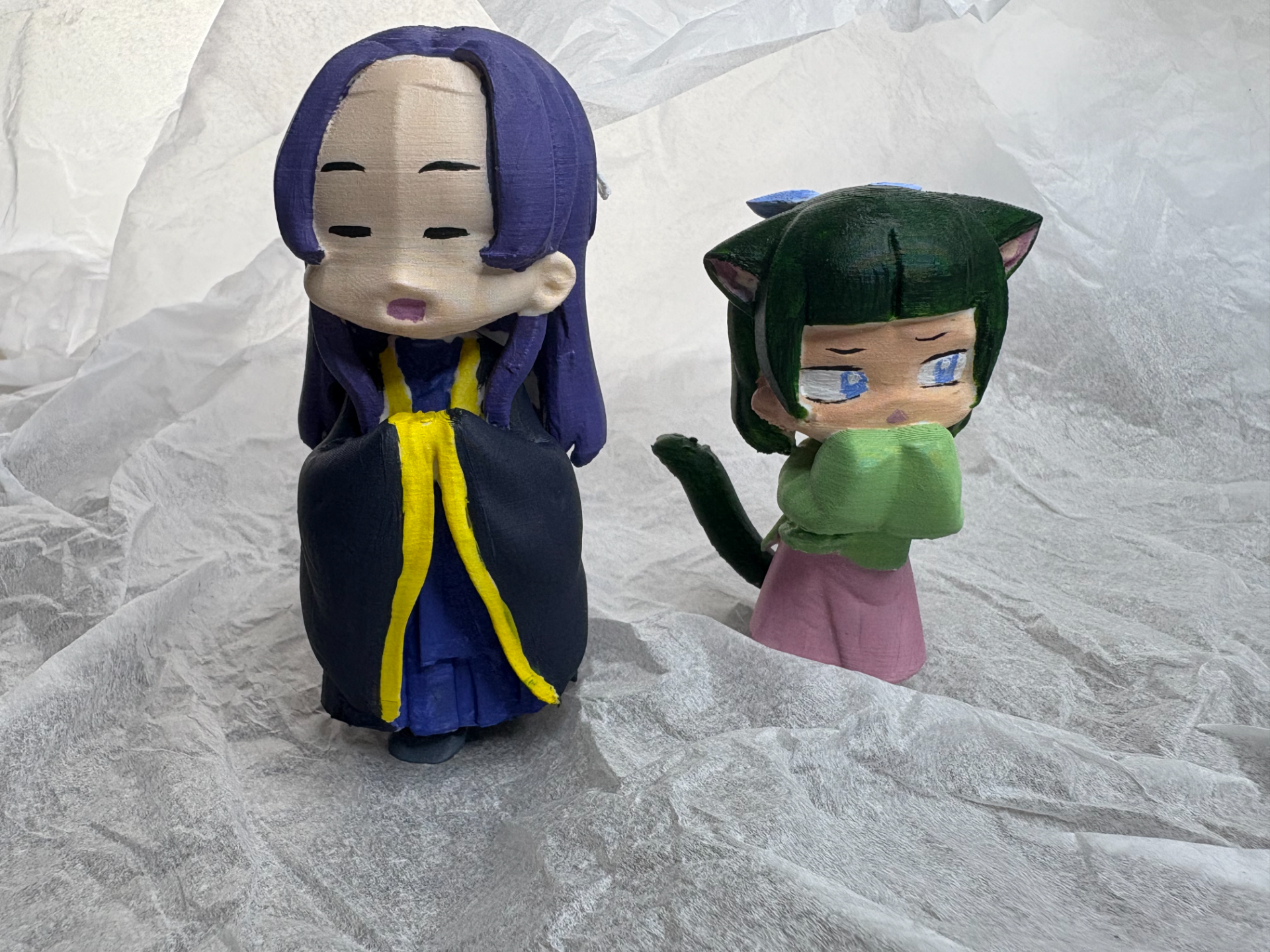 Mao mao and Jinshi from The Apothecary Diaries