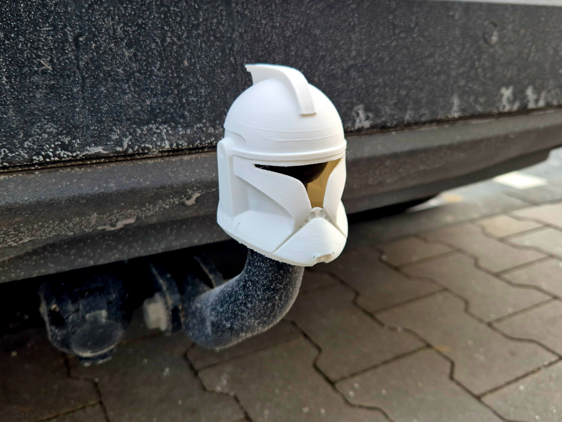 Phase 1 Clone trooper Helmet Hitch Ball cover