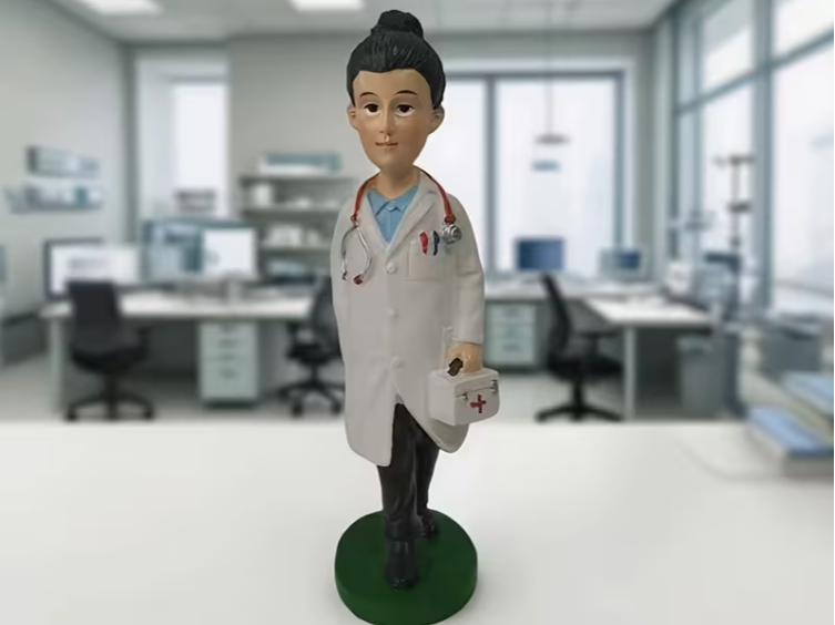Statuetta dottoressa/medico - Idea Regalo