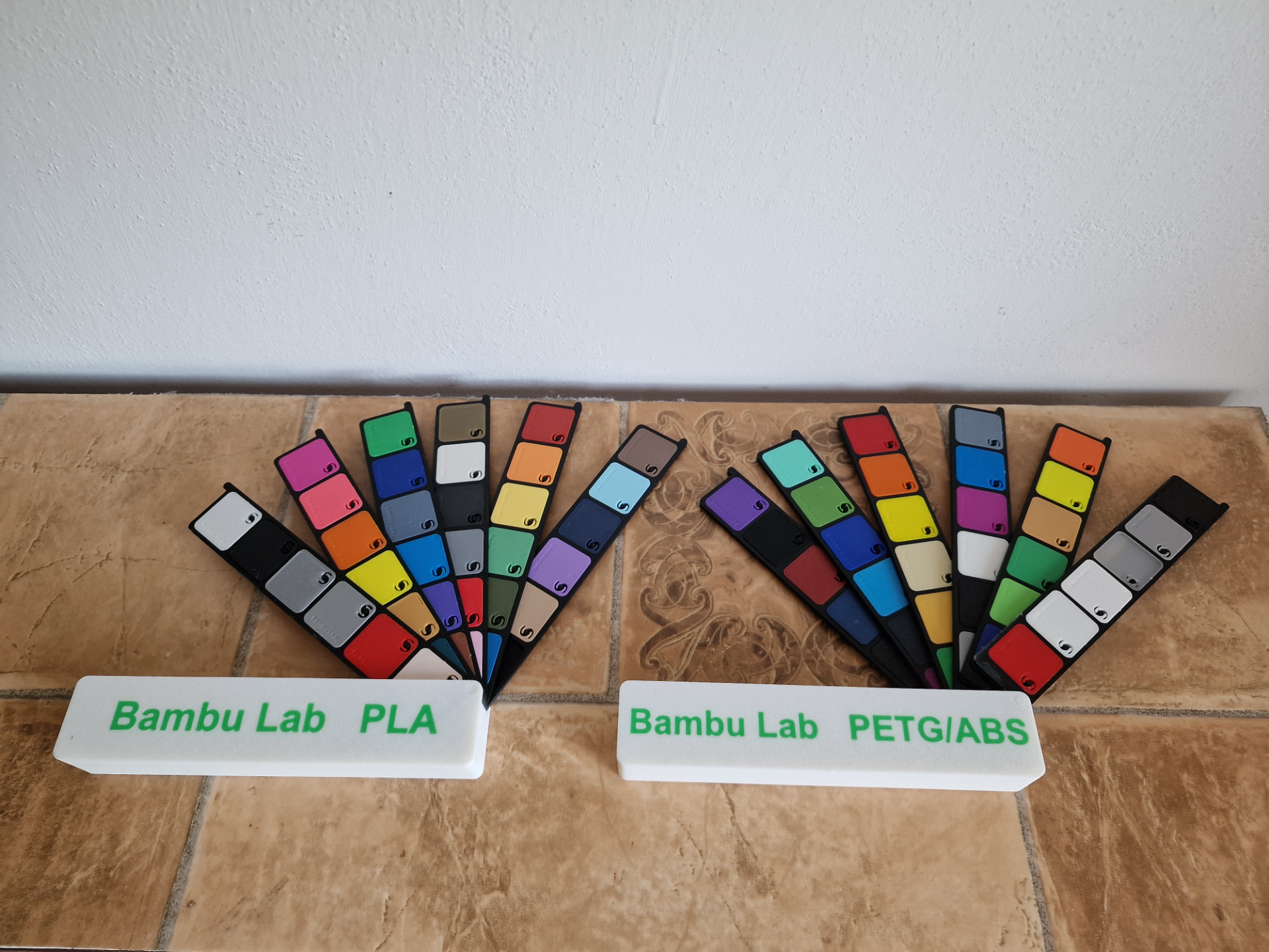 Bambu Lab Filament Swatches box