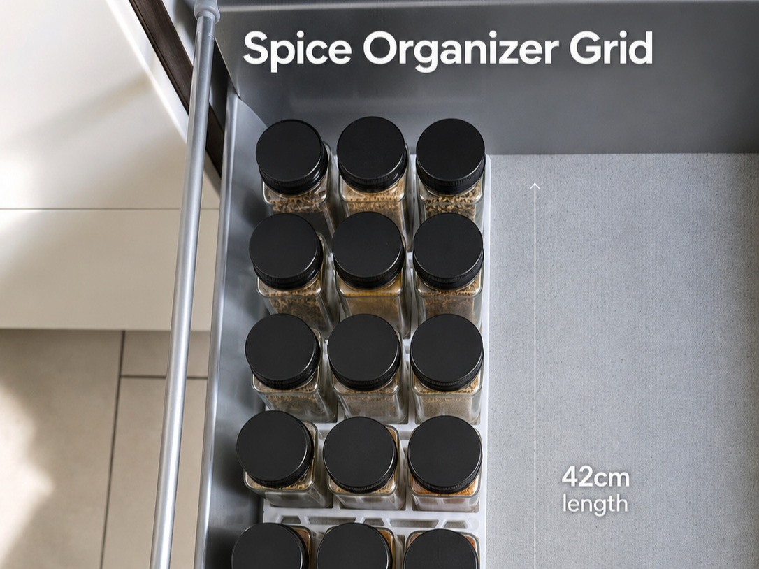 Spice Organizer Grid