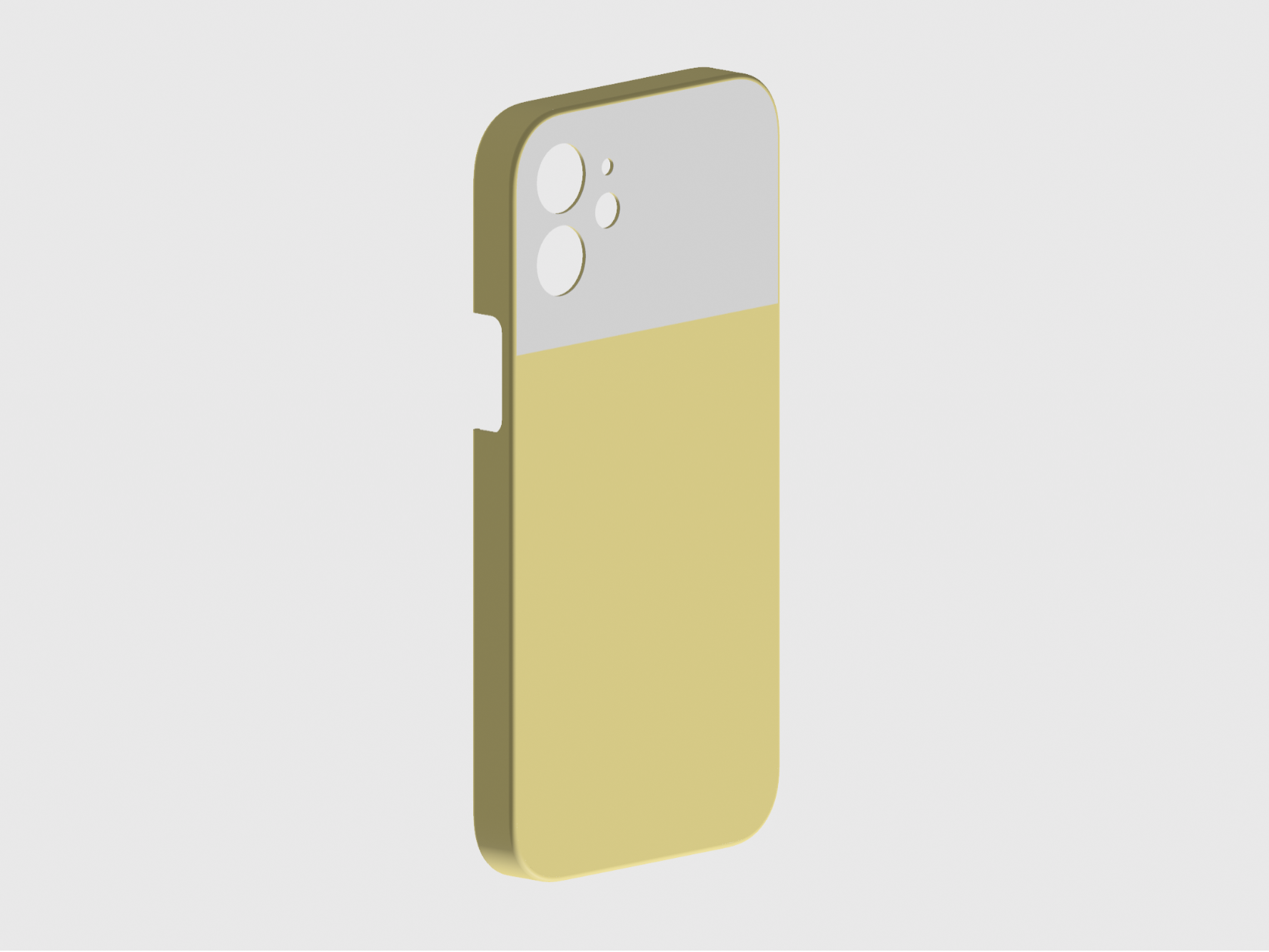 iPhone 12 mini 纯平面手机壳