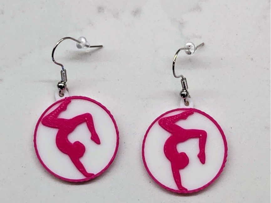 Gymnastics Earrings