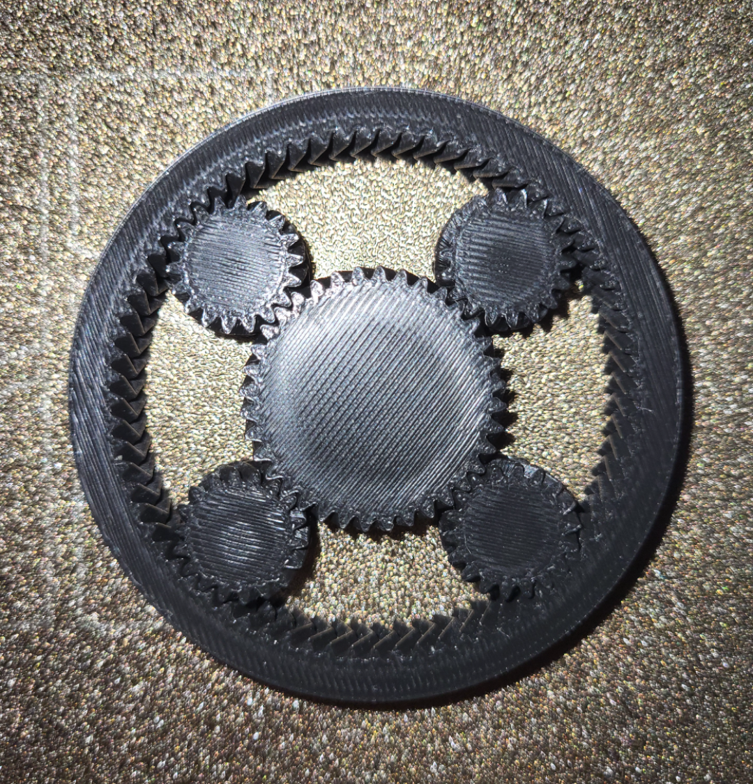 Planetary spinner (print in place)