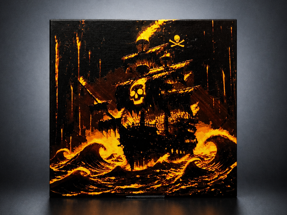 Infernal Galleon - Ship of Eternal Flame