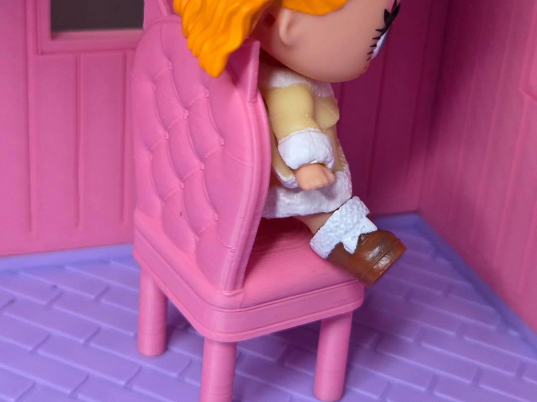Cute Pink Doll Chair for LOL Surprise Dolls