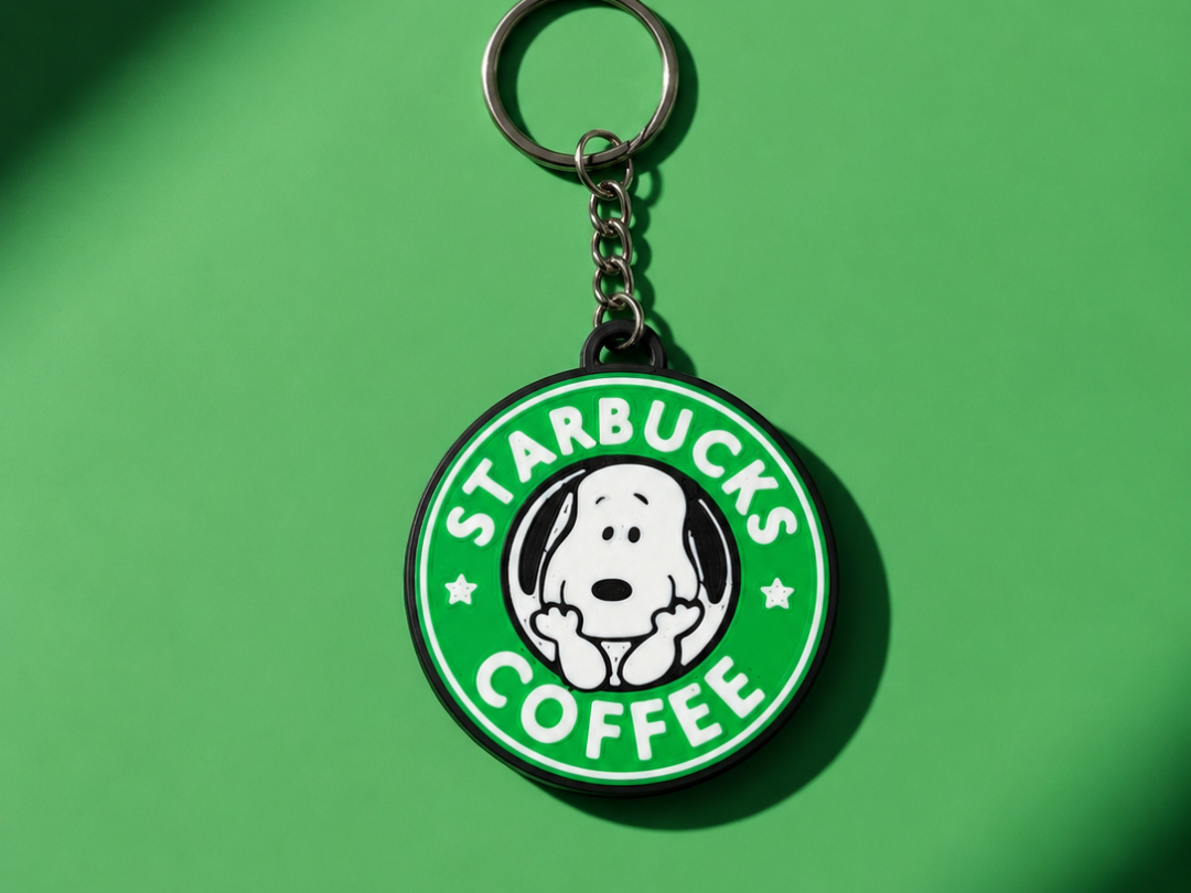 Snoopy  Coffee Lover keychain