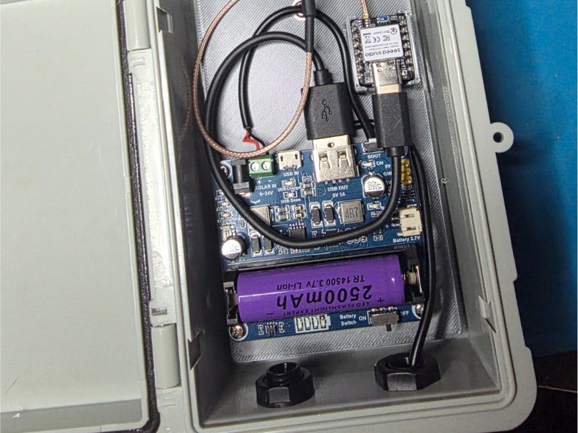 WaveShare & XIAO Junction Box Mounting Plate
