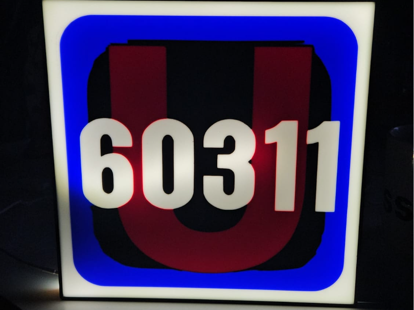 Legendary Techno Club U60311 Frankfurt Lightbox