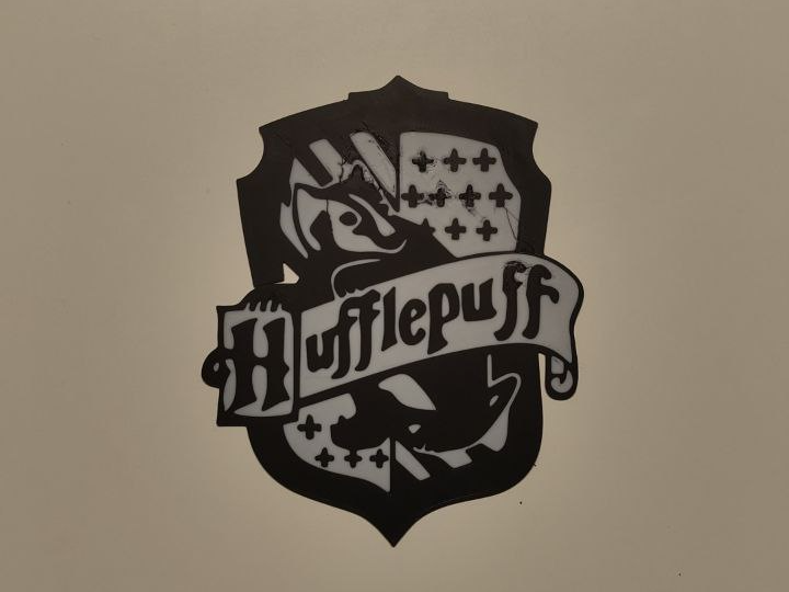 harry potter hufflepuff wall art