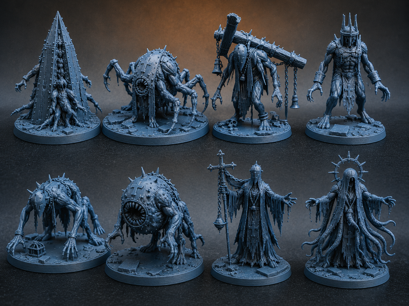 Trench Crusade Monster Pack - 8 Abominations