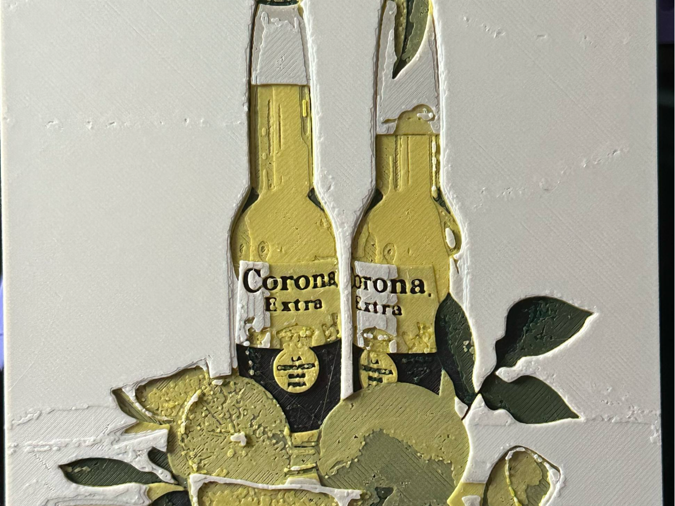 CORONA BEER BOTTLES-LEMON HUEFORGE