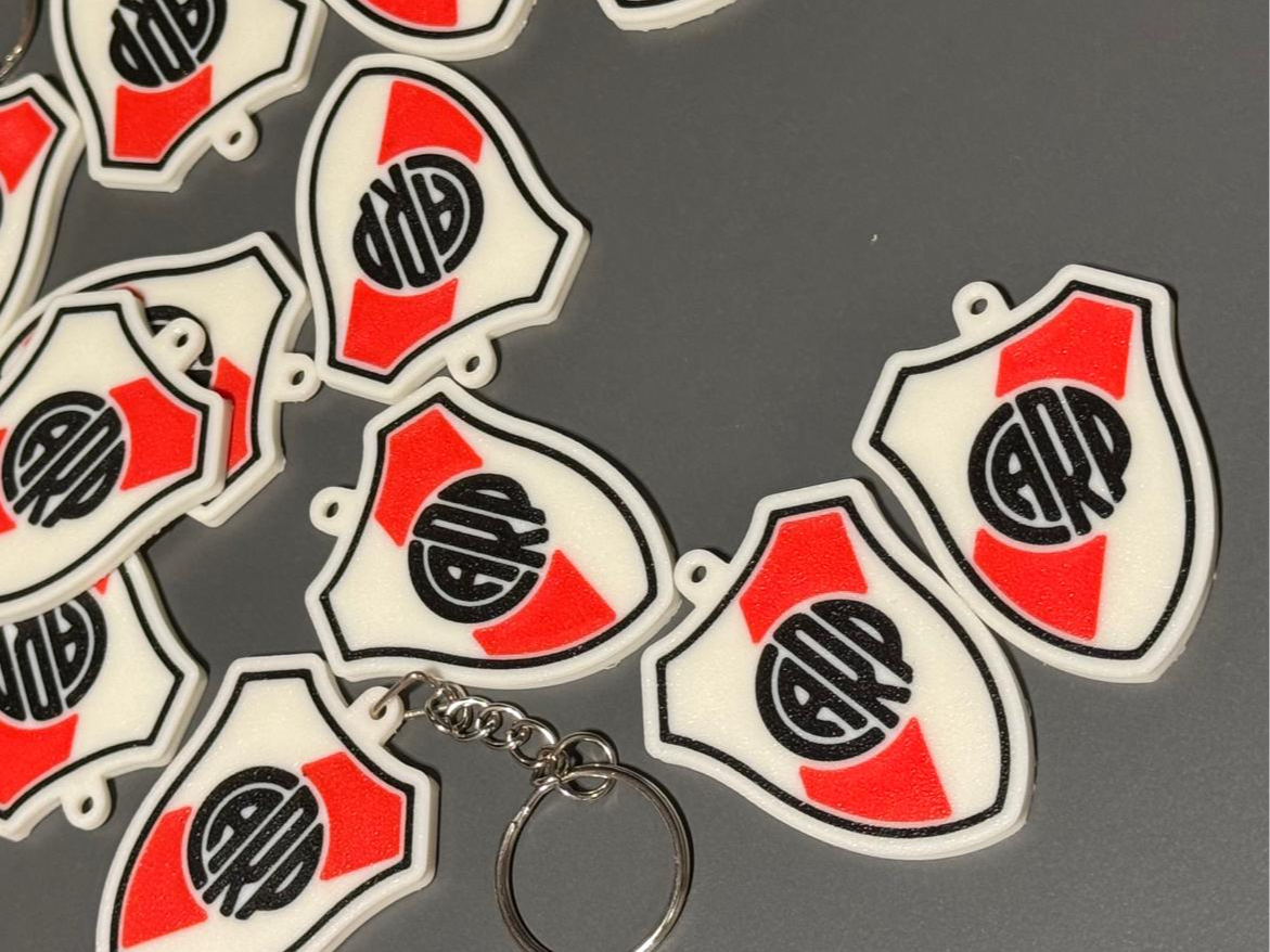 River Plate escudo llavero