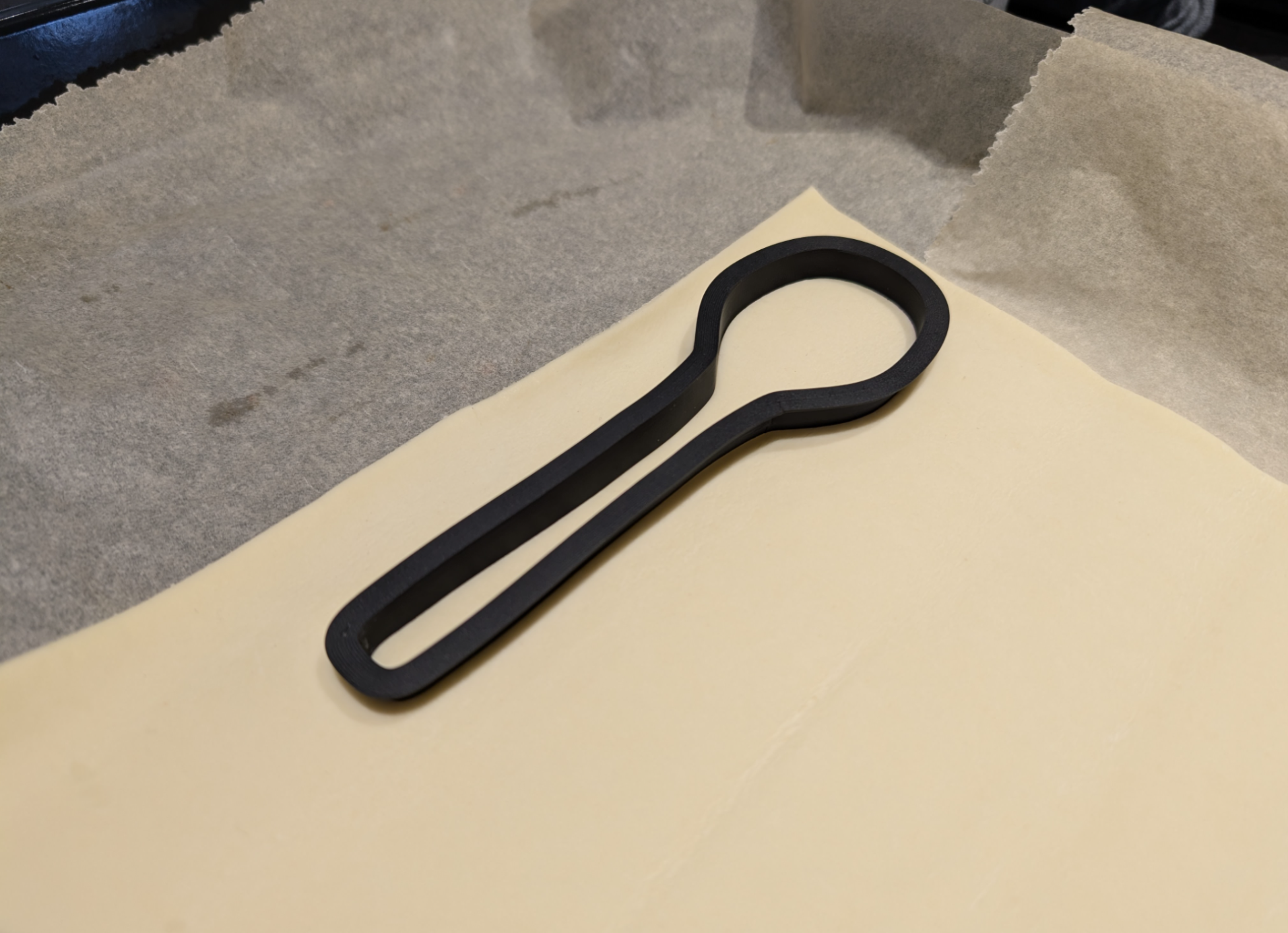 Puff Pastry Spoon Cutter for Edible Spoons