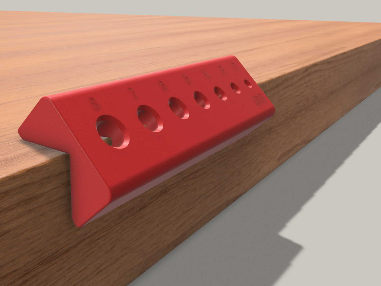 corner drilling guide