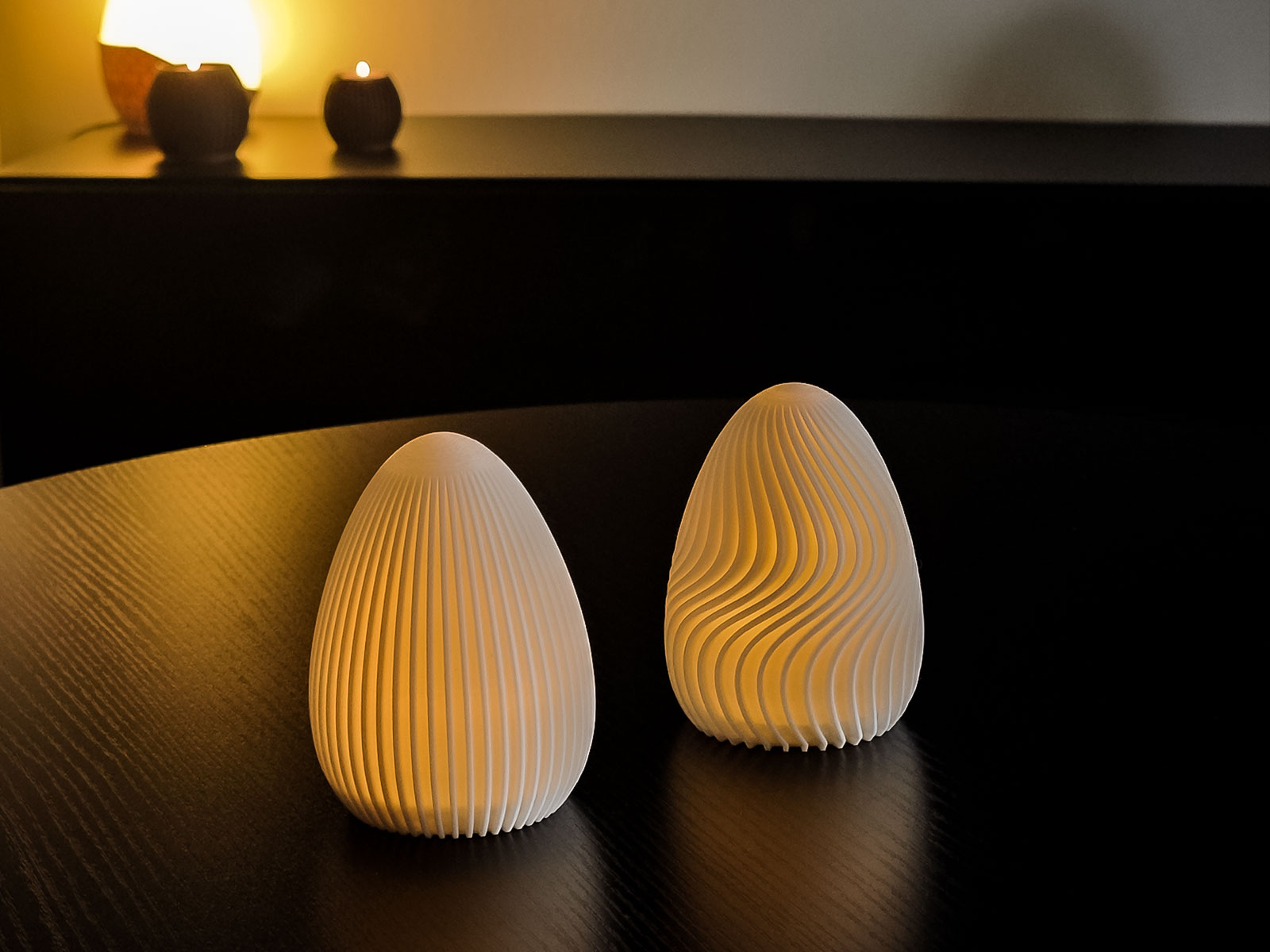 Ostereier für LED-Teelichter Ostern Deko Modern