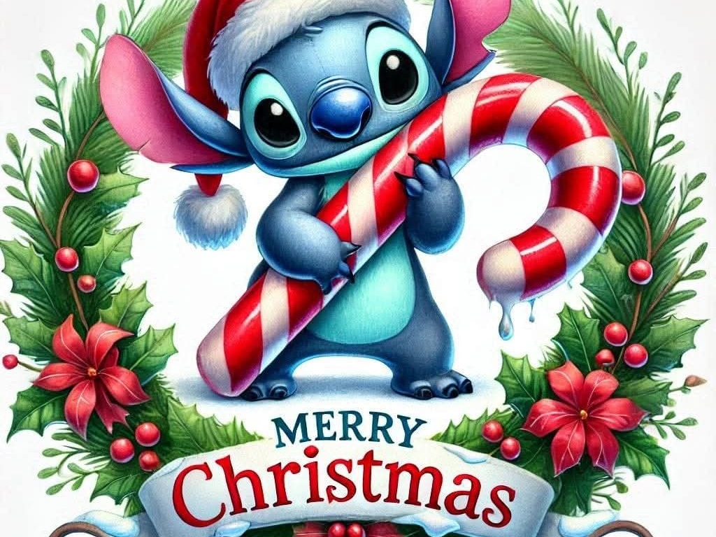 Stitch Merry Christmas