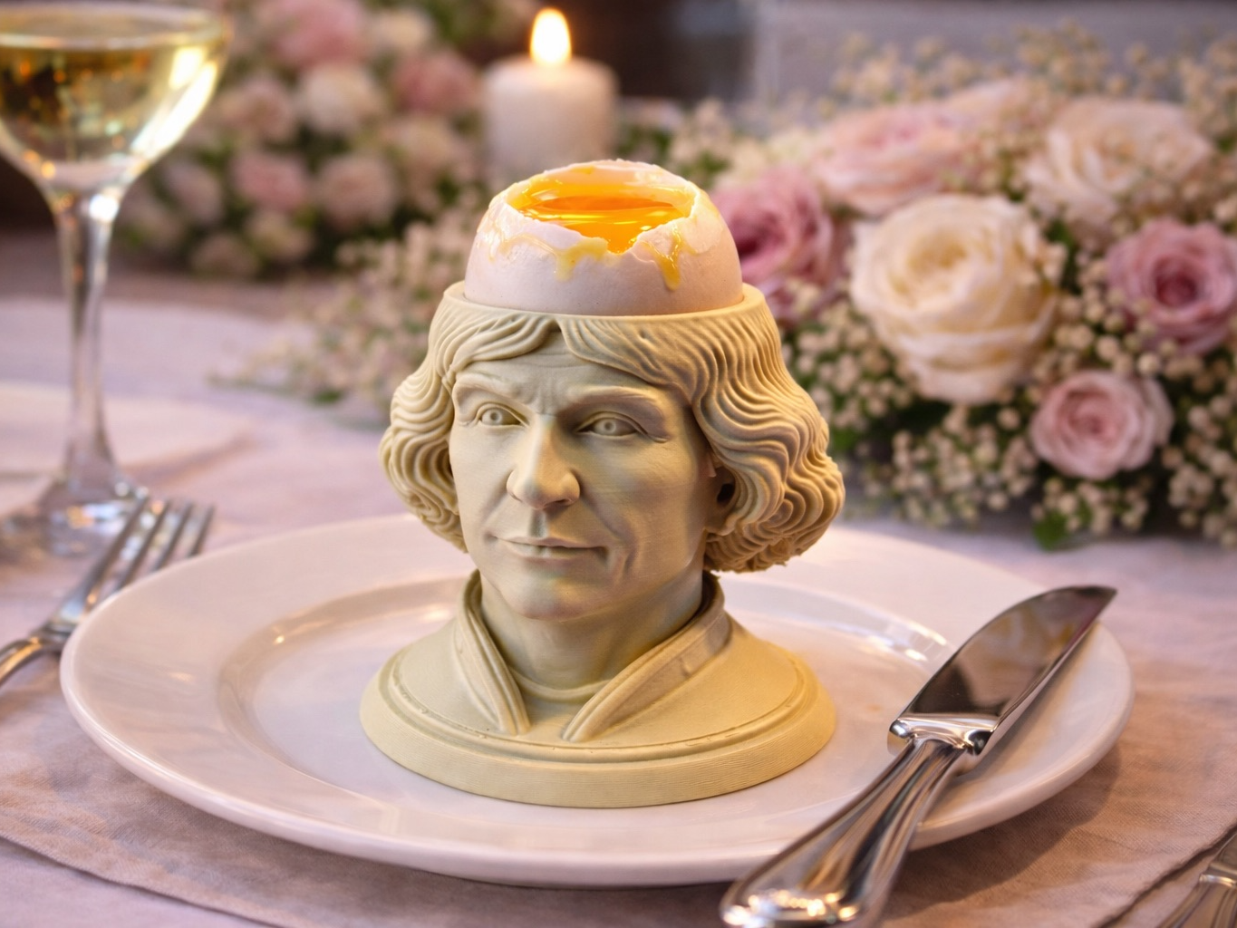 Eggheads - Nicolaus Copernicus - egg cup