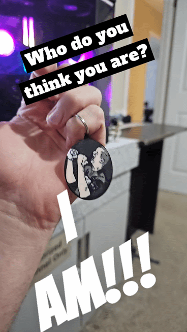 Who do you think you are? I AM!