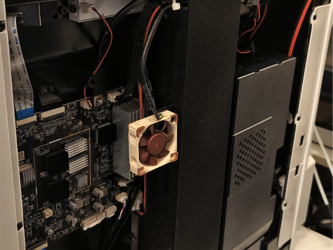 Snapmaker u1 mainbord insulation and cooling