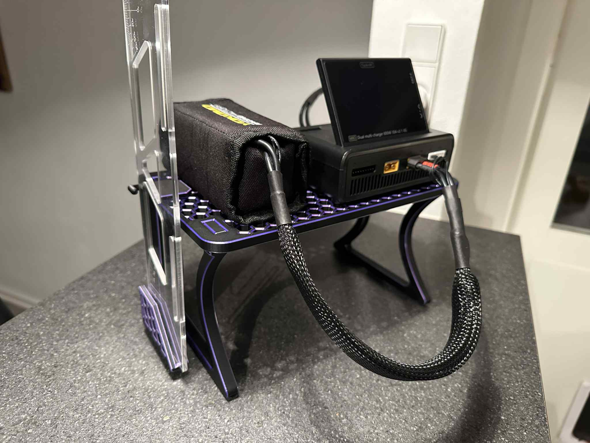 Rc pit table shelf