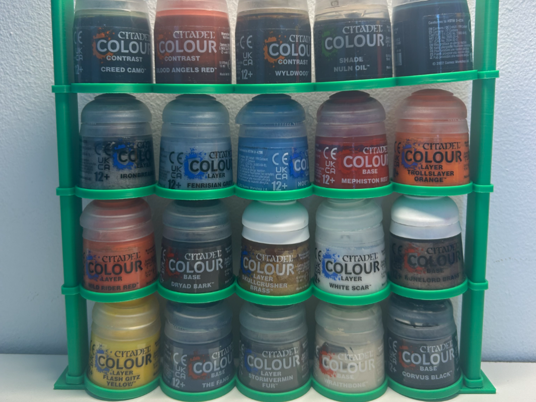 Citadel paint holder/rack