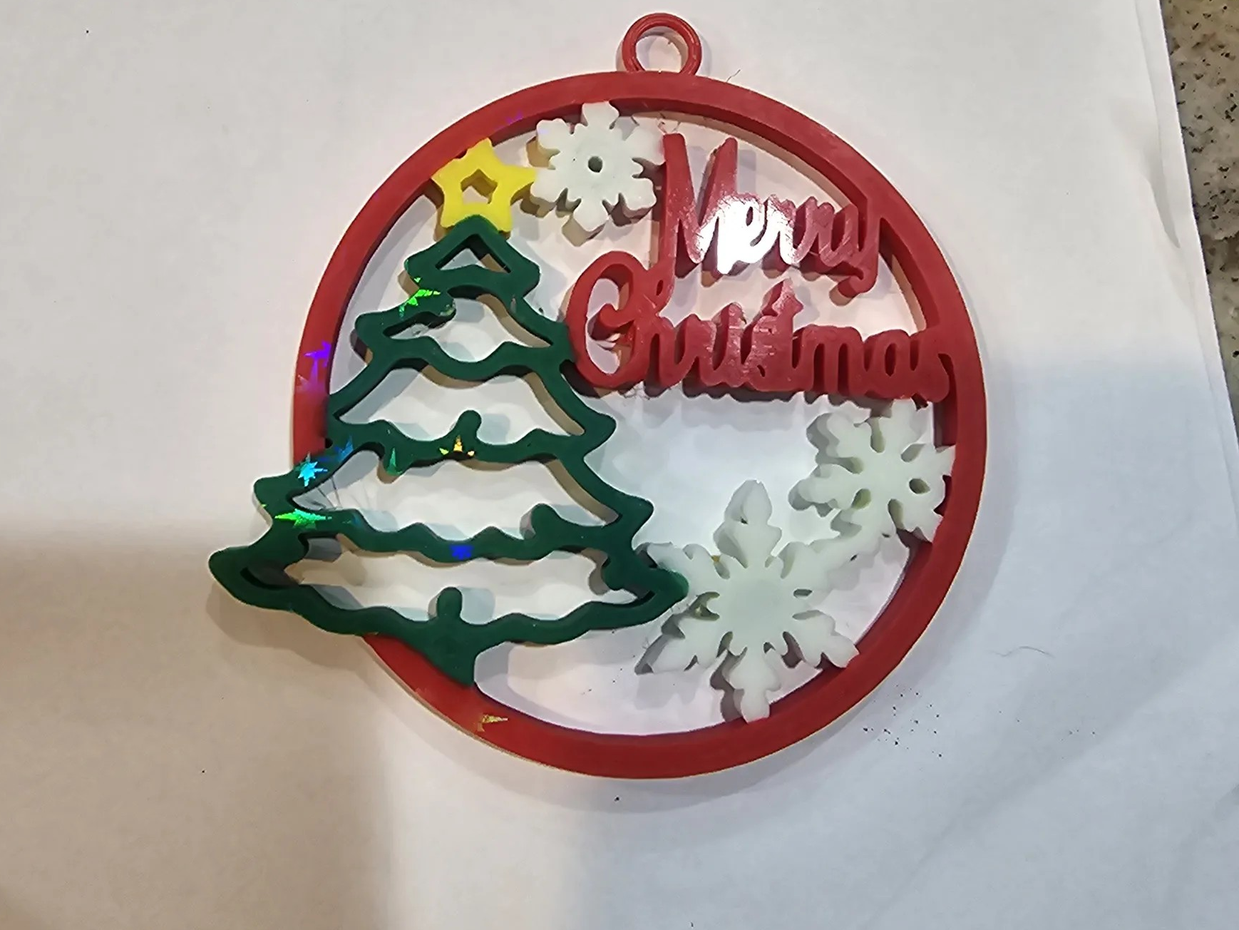 Merry Xmas Ornament