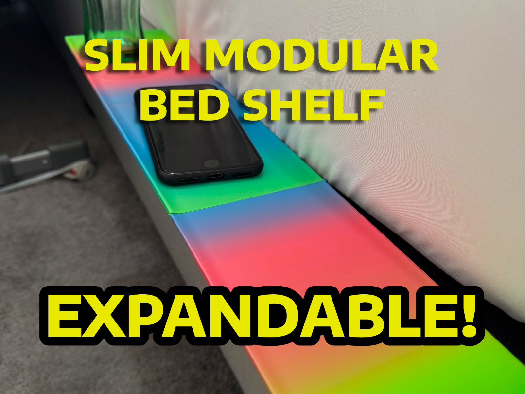 Modular Bed Frame Shelf (20mm and 30mm Frames)