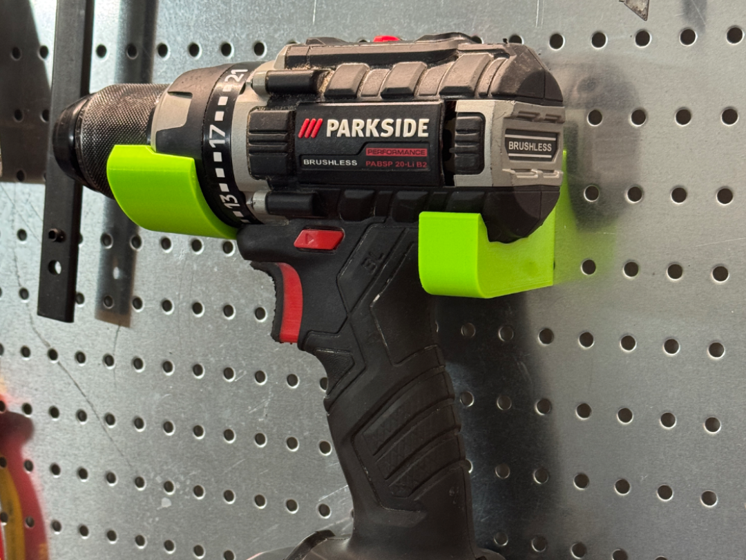 Parkside Performance aku drill holder