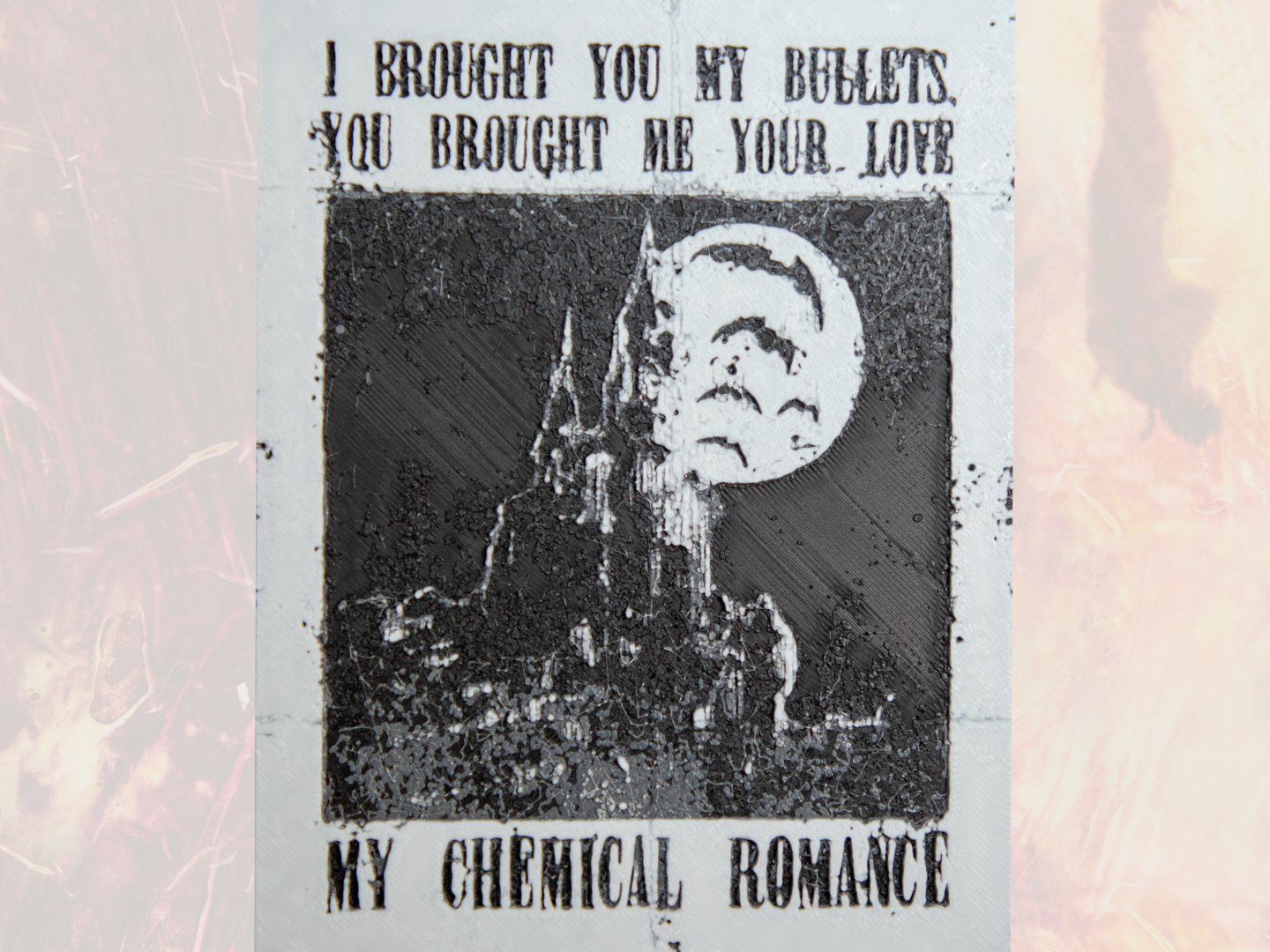 My Chemical Romance hueforge haunted castle