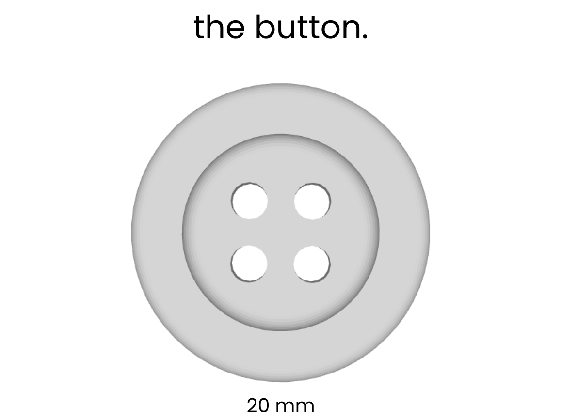Round Button 20mm