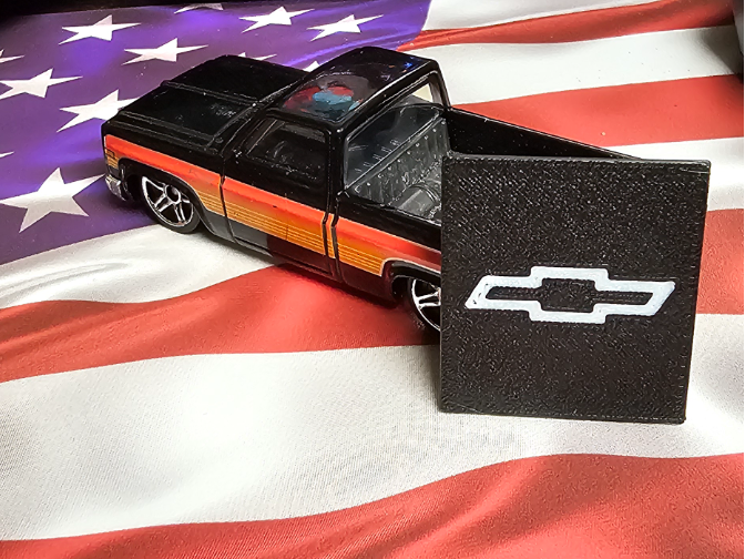 hotwheels 83 chevy bed cover Logo