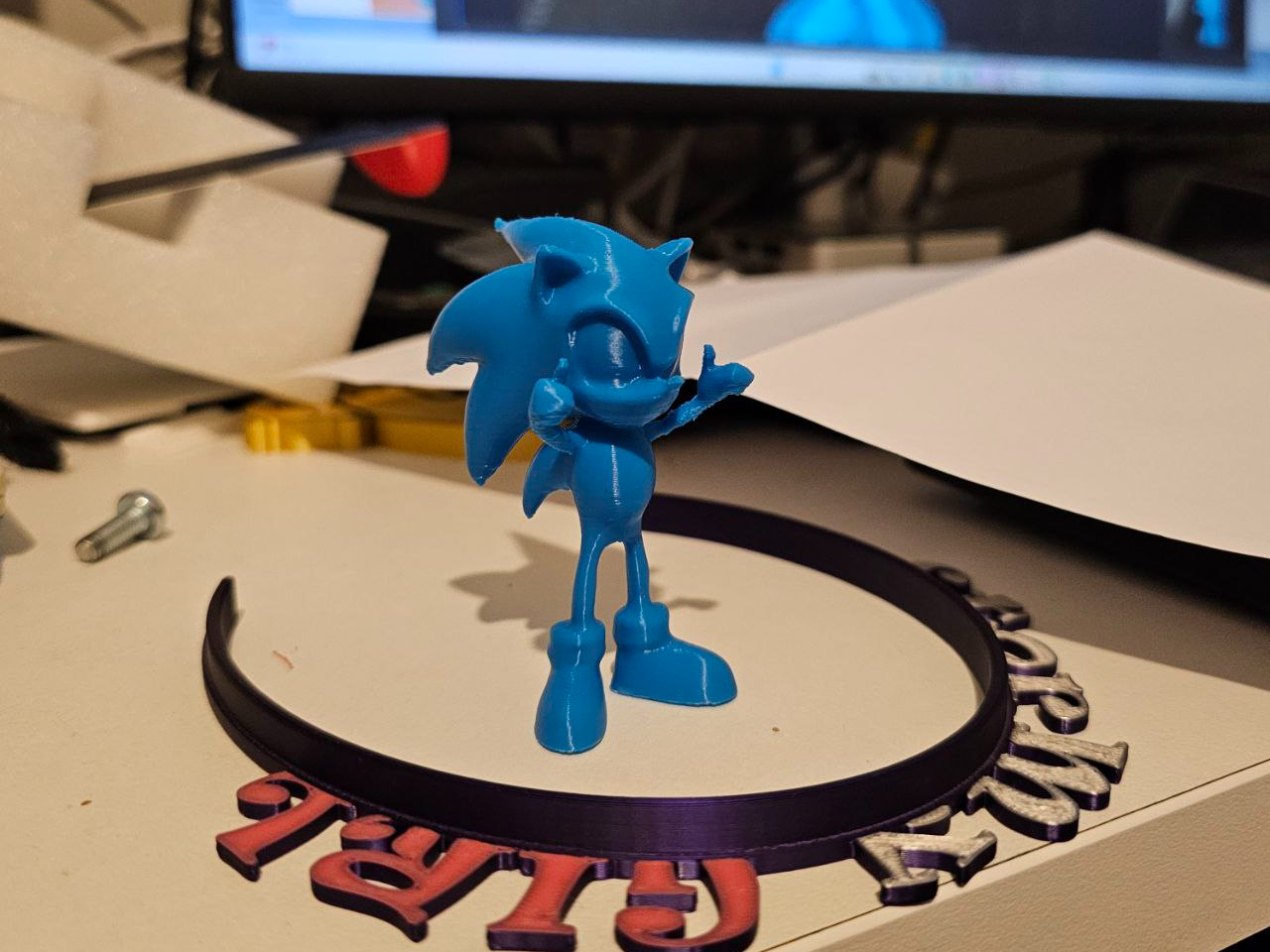Sonic Blue Blur 90s Edition V 1
