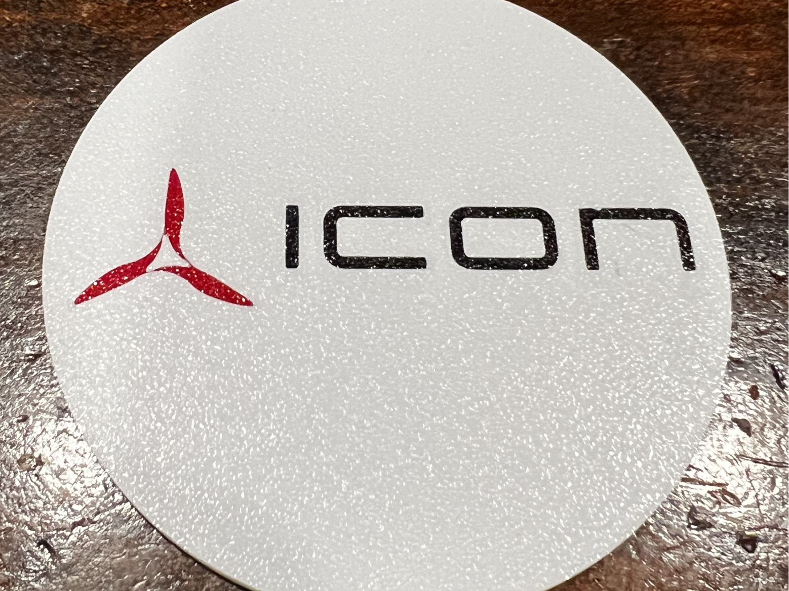 Icon A5 Aircraft Company Logo'd Coaster