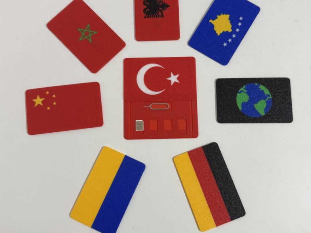 SIMCase -   SIM-Karten-Organizer für Reisende