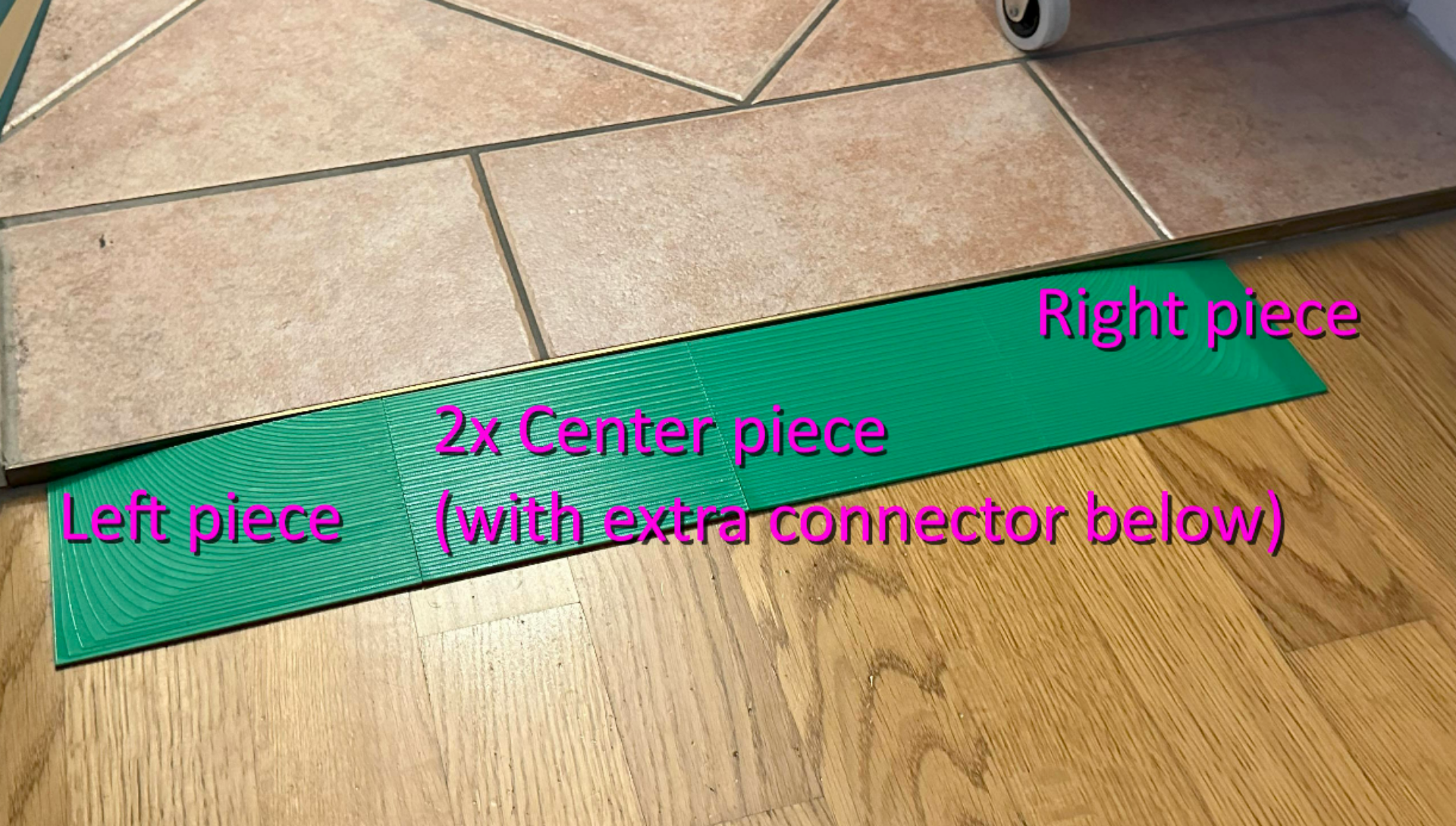 Robot Vacuum Ramp (extendable)