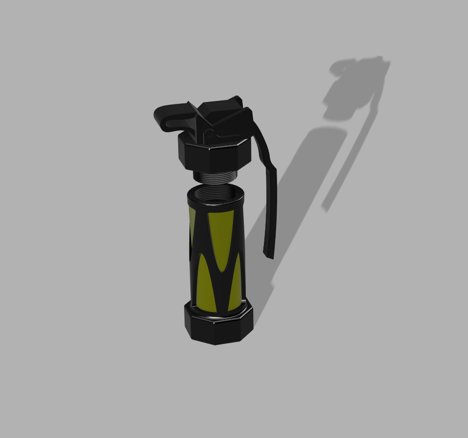 Helldivers 2 Stun Grenade Multicolor